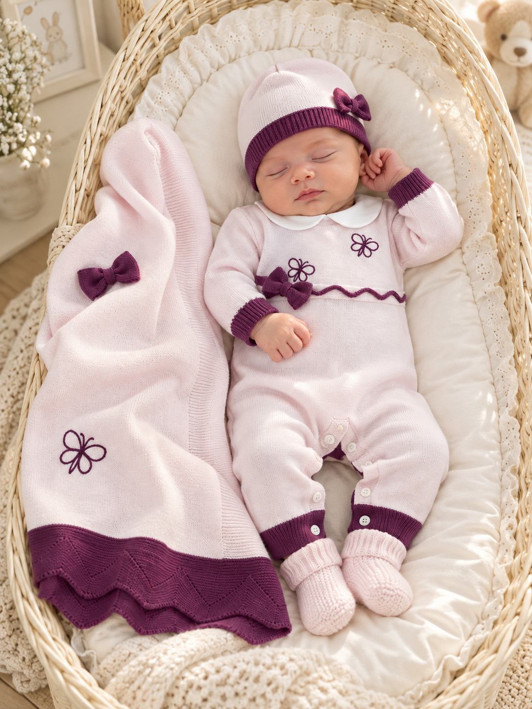 Uscita clinica Butterfly  con tutina N314