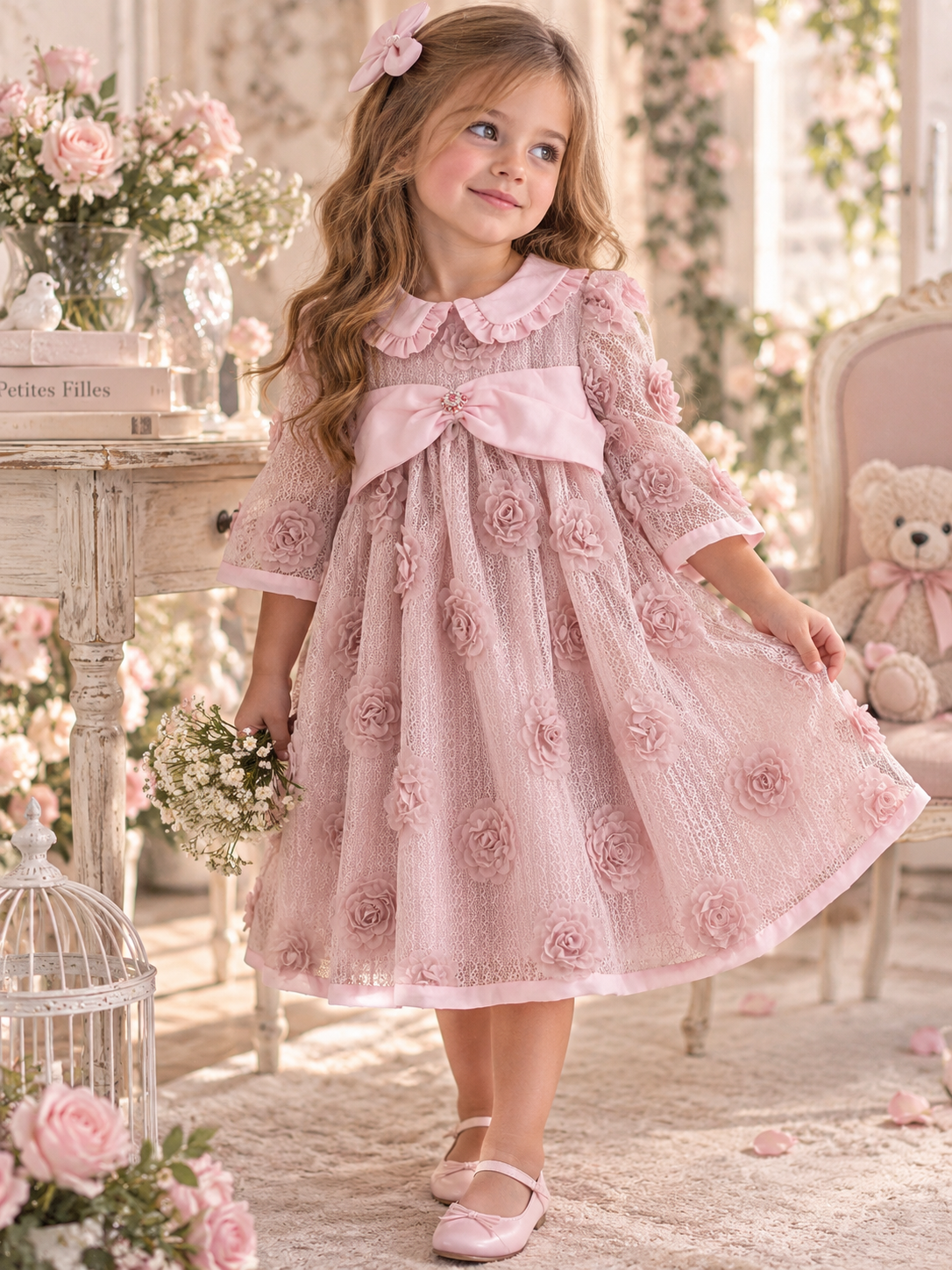 Abito Rose de paris 883