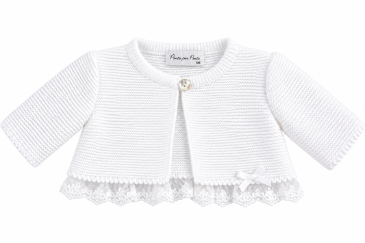 Cardigan Elegance bianco 3/895