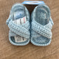 Sandaletti crochet incrocio