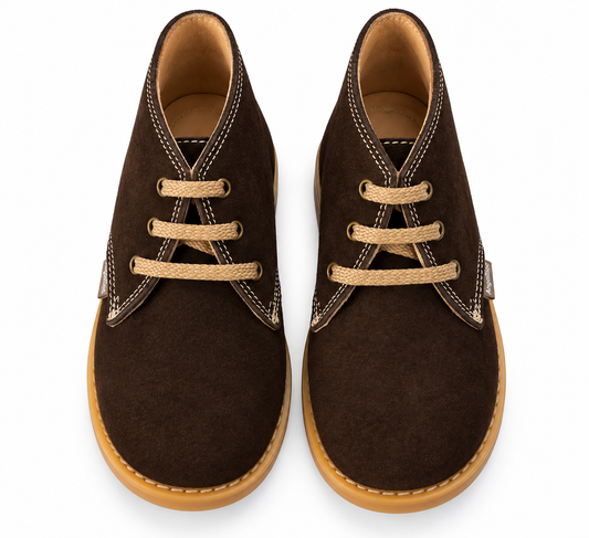 Polacchi a cioccolato in suede 403