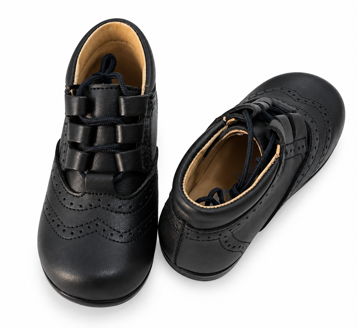 Scarpe inglesine blu Royal 627