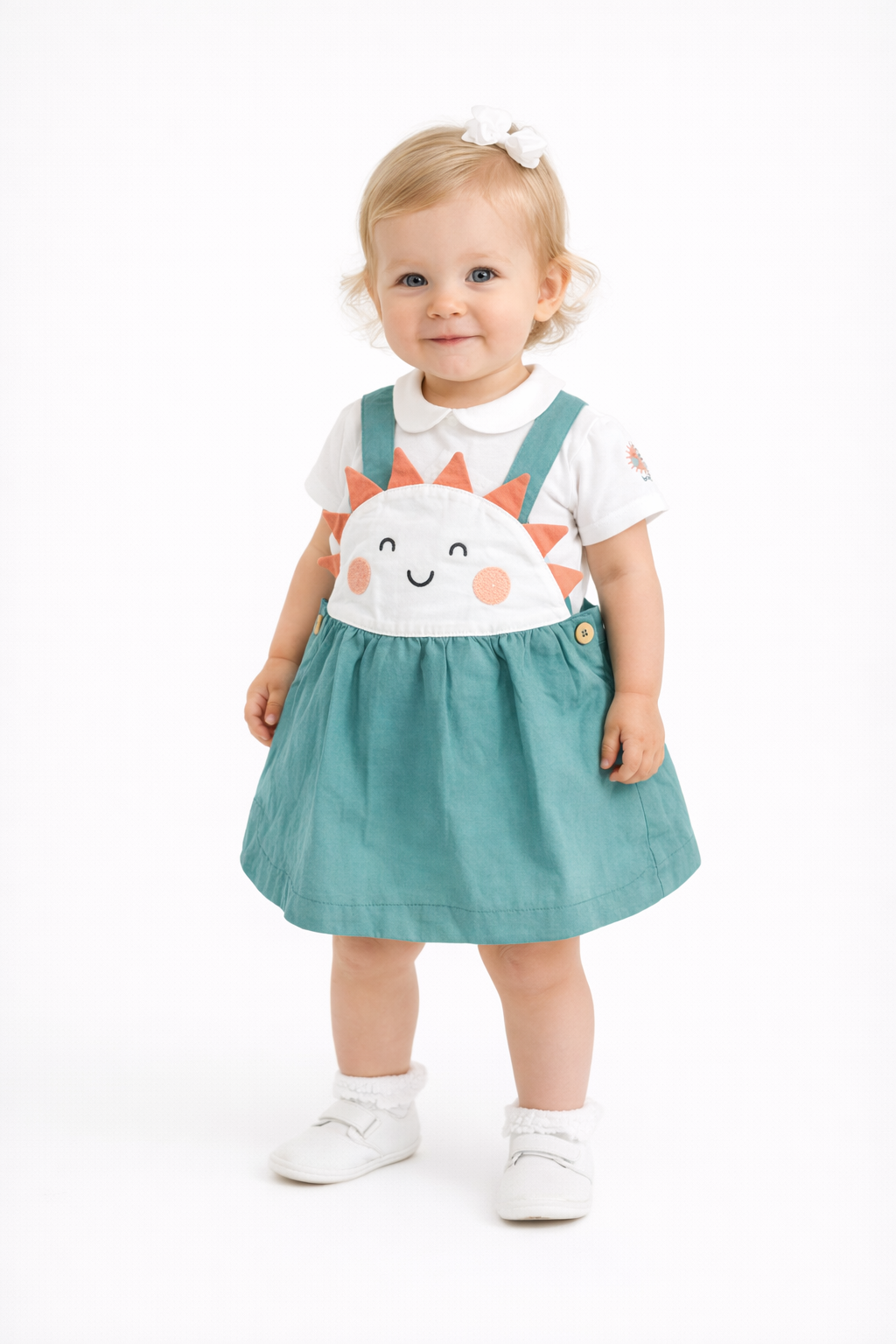 Completo salopette mini sole