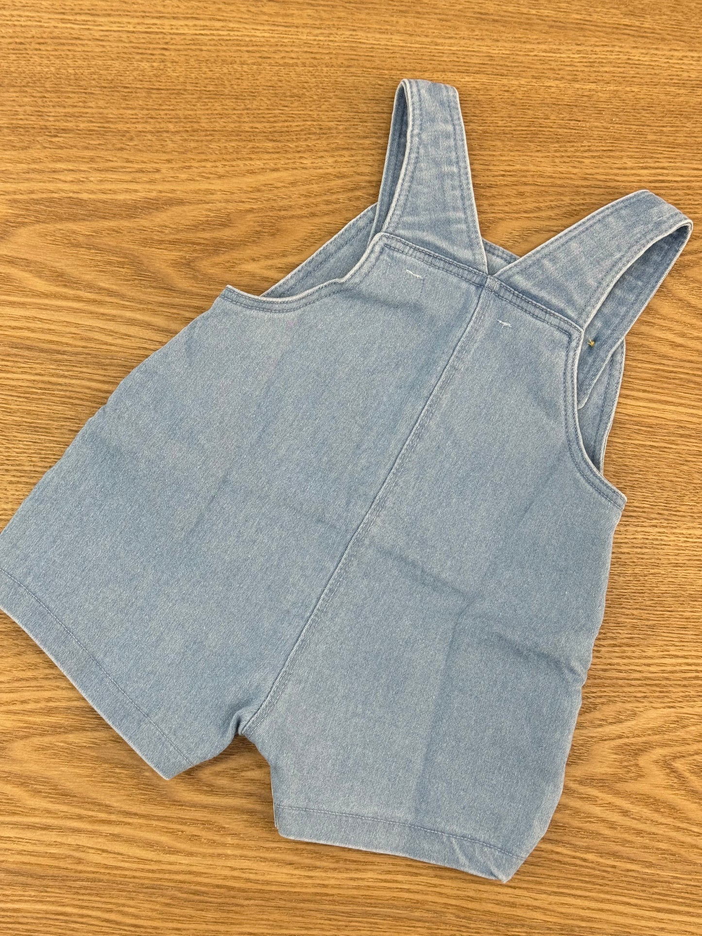 Completo salopette denim crubs