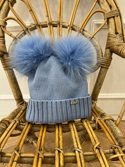 Cappello Lana 2 Pompon