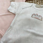 Set 2 Body Cotone Mezza Manica Rosa/Bianco