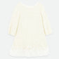 Jeanette Boucle Sequin Dress Snowdrop