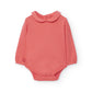 Completo salopette in denim con body