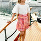 T-shirt Crop Dollie Pearl Bow Bucaneve