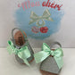 Minorchina Piel Glitter VERDE INDICE