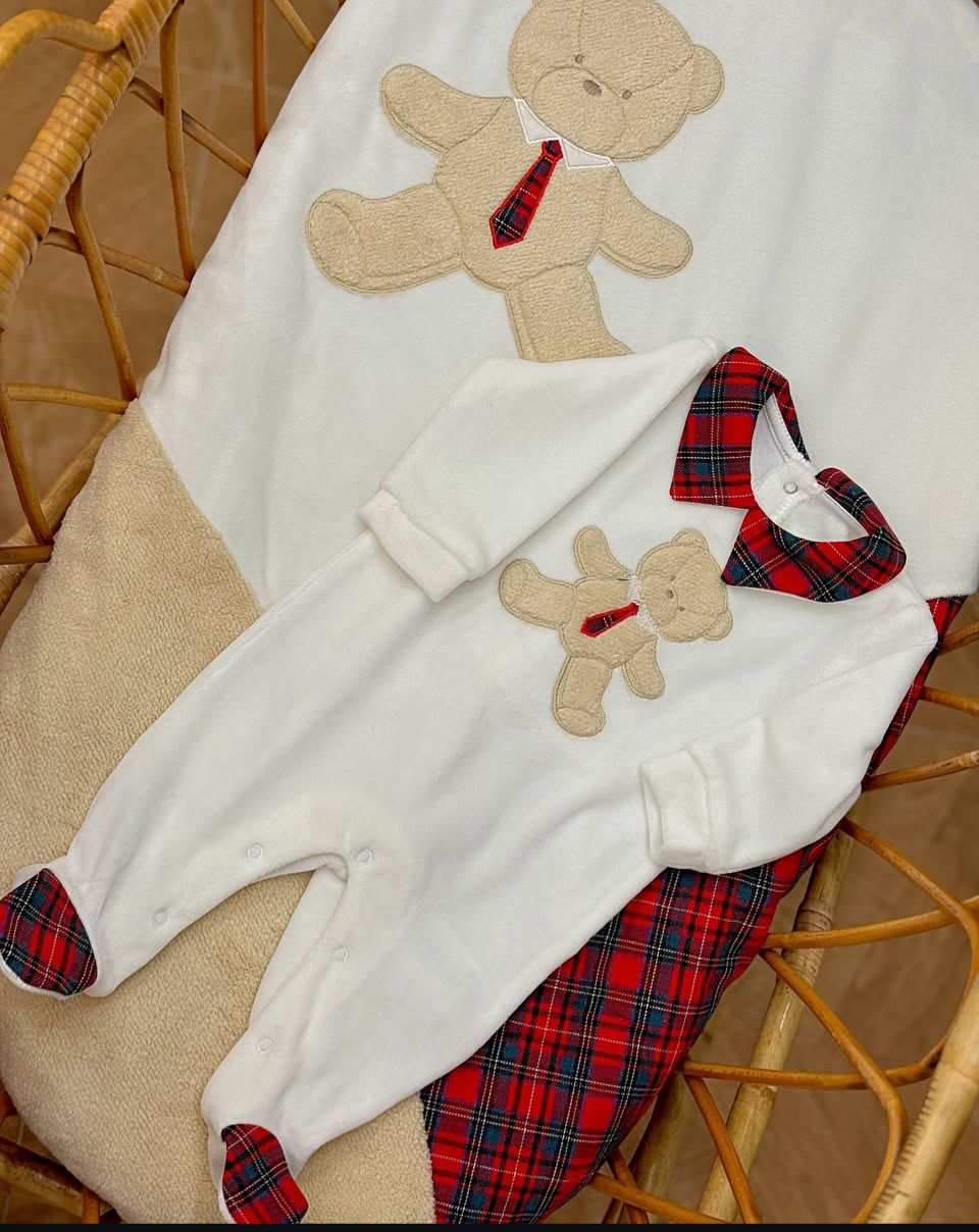 Tutina Ciniglia Teddy Christmas LUI