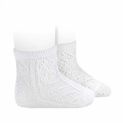 Calze Corte Traforate In Cotone Perle' Extrafine CONDOR 3501