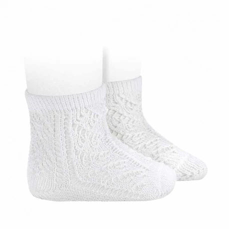 Calze Corte Traforate In Cotone Perle' Extrafine CONDOR 3501
