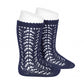 Calze lunghe traforate cotone CONDOR