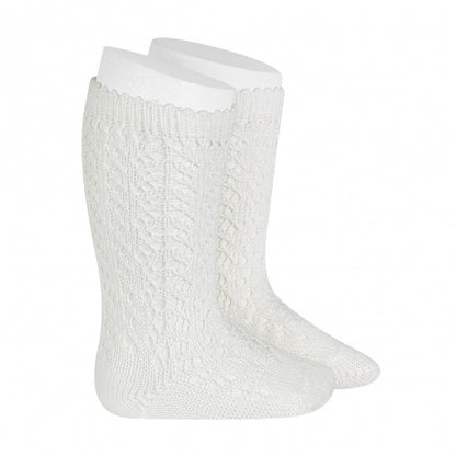 Calze lunghe traforate cotone CONDOR