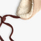 Cappello marrone con stampa animale