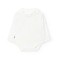 Completo neonata in maglia grigia animali
