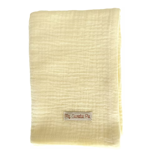 Mussola monocolore cotone garzato