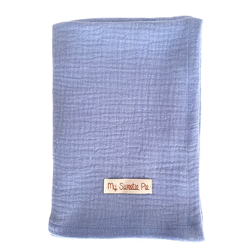 Mussola monocolore cotone garzato