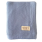 Copertina a costine in pura Lana Merino