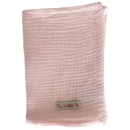 Mussola monocolore cotone garzato