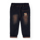 Completo Maglione Volpe e Jeans Denim